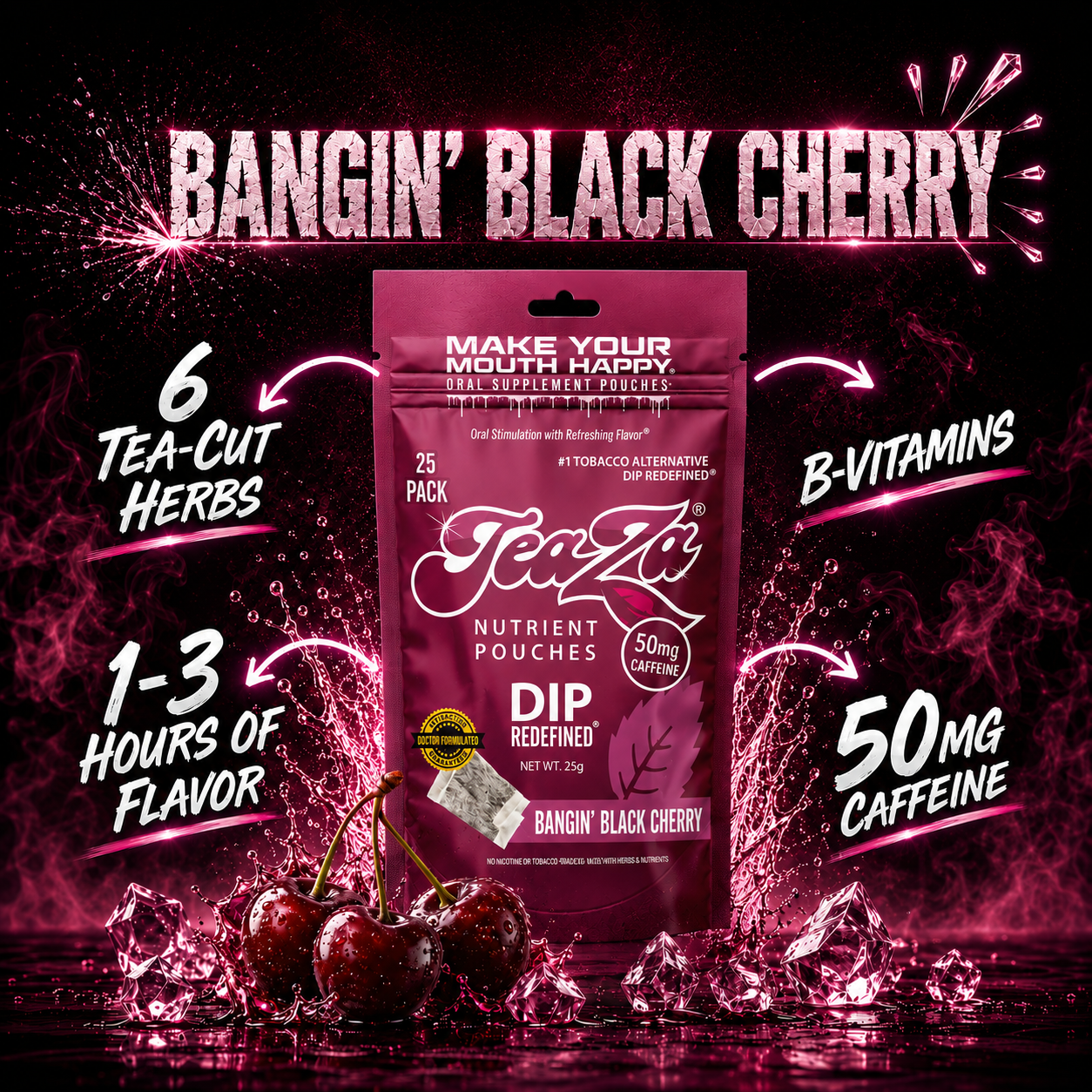 Bangin’ Black Cherry 25 Count