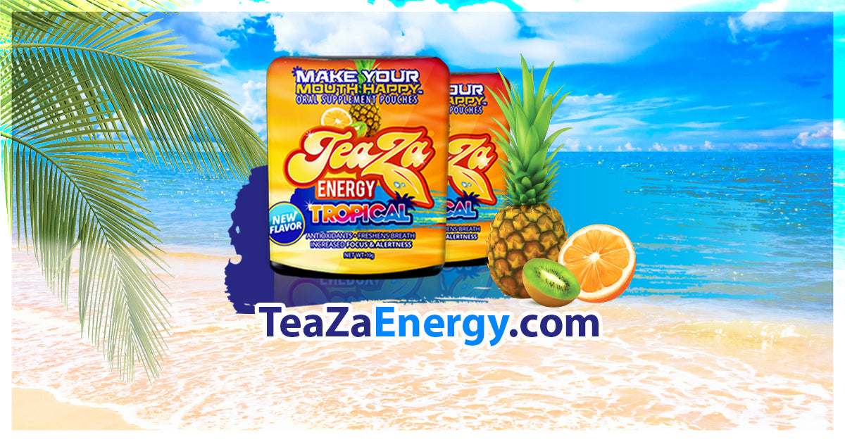 TeaZa® Energy’s New Limited Edition Flavor, Tropical, Available Now!