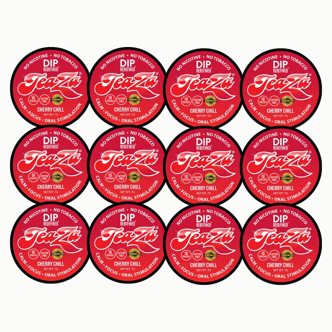 tobacco chill TeaZa Cool Mint Nicotine-Free Herbal Pouches, 25 Count free Long Lowell Smokes | The Chill