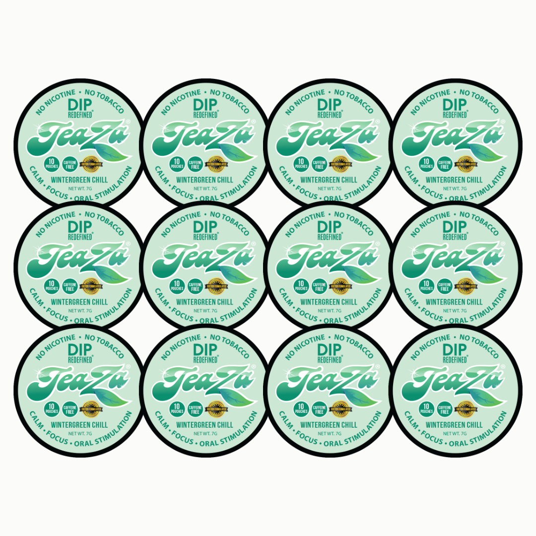 Wintergreen Chill Flavored Tobacco-Free Bundles 12 Pucks Wintergreen Chill Flavored Tobacco-Free Bundles 12 Pucks
