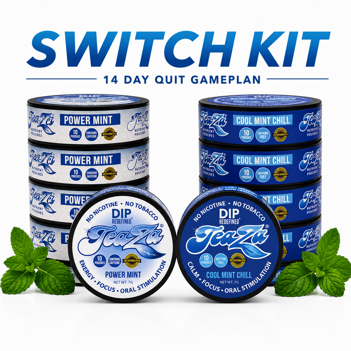 Teaza Switch Kit - 14 Day Quit Nicotine Plan
