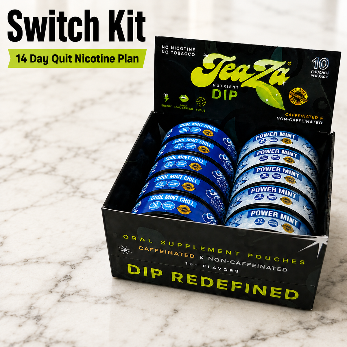 Teaza Switch Kit - 14 Day Quit Nicotine Plan