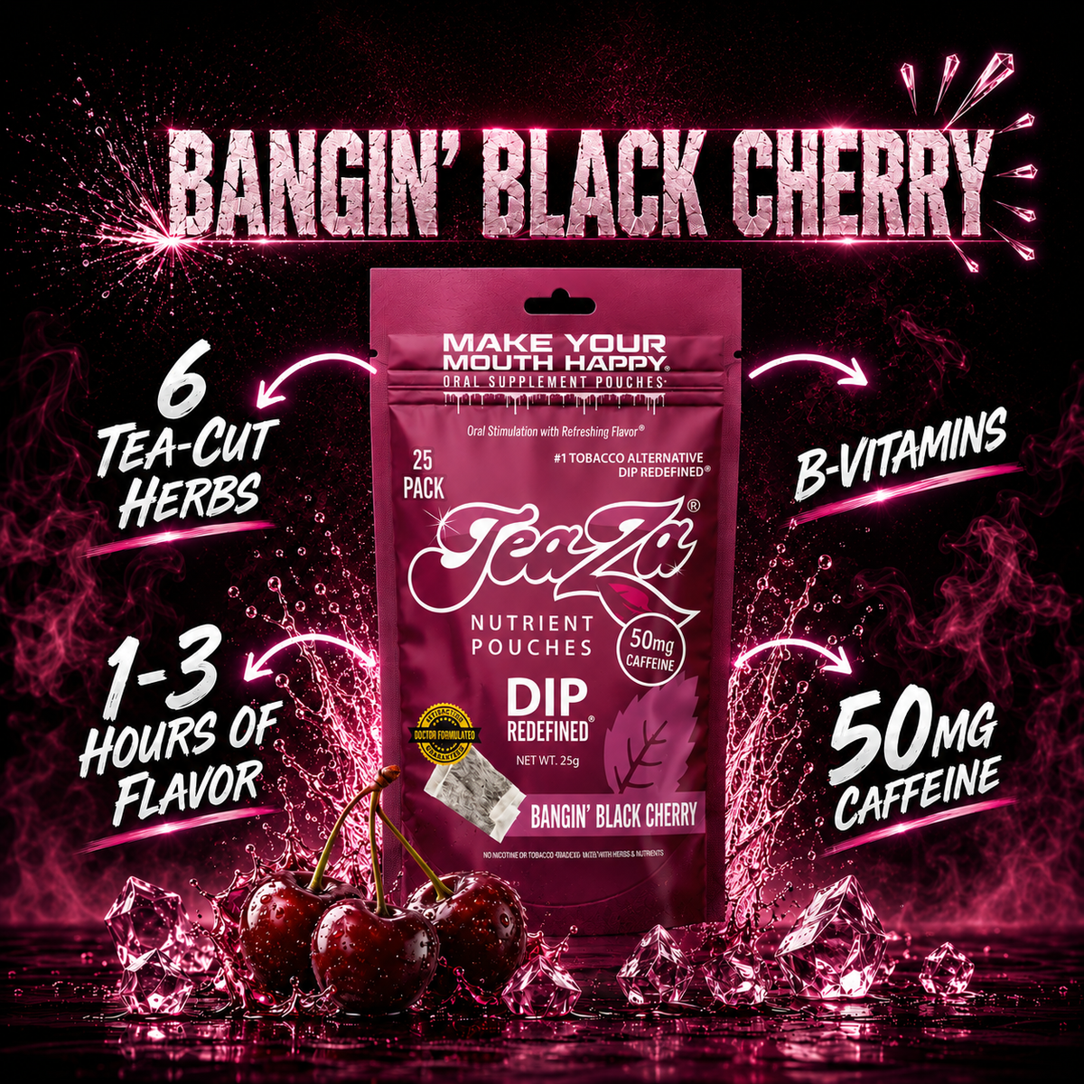 Bangin’ Black Cherry 25 Count