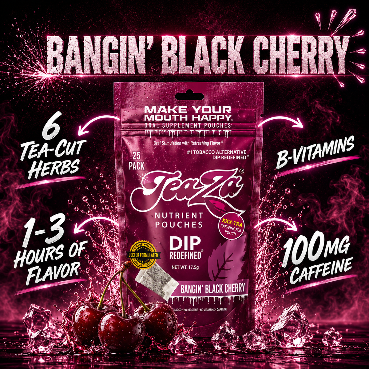 Bangin’ Black Cherry 25 Count