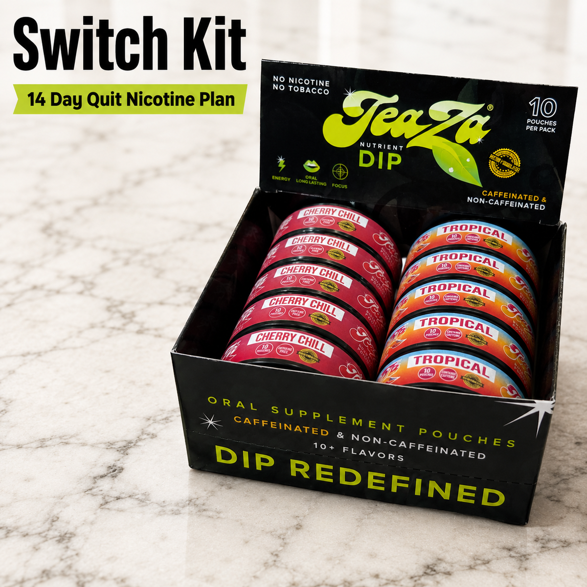 Teaza Switch Kit - 14 Day Quit Nicotine Plan