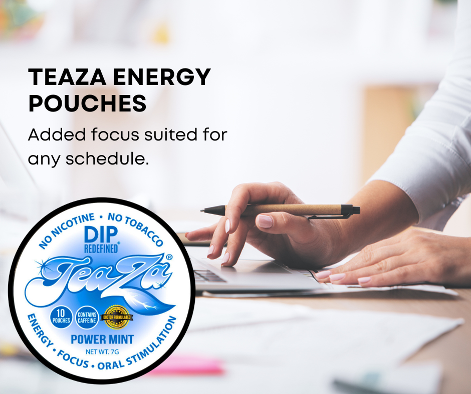 TeaZa Power Mint – Nicotine-Free Herbal Pouches, Bundles - Teaza TeaZa Power Mint – Nicotine-Free Herbal Pouches, Bundles - Teaza