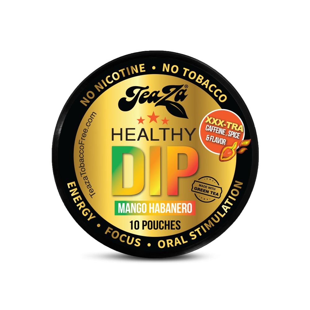 Mango Habanero Flavored Tobacco-Free Pouches - Teaza Energy